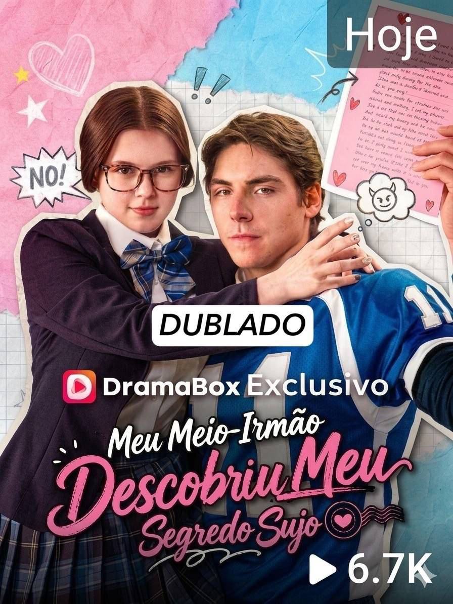 Pôster do dorama Meu Meio-Irmão Descobriu Meu Segredo Sujo